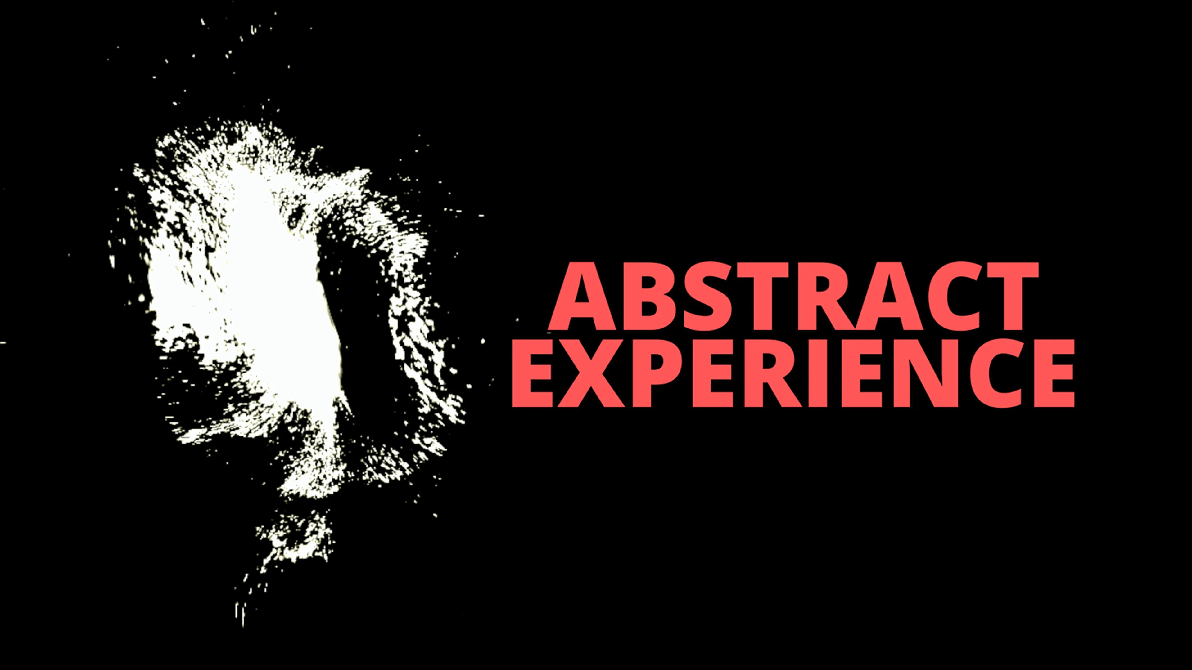 Abstract Experience poster